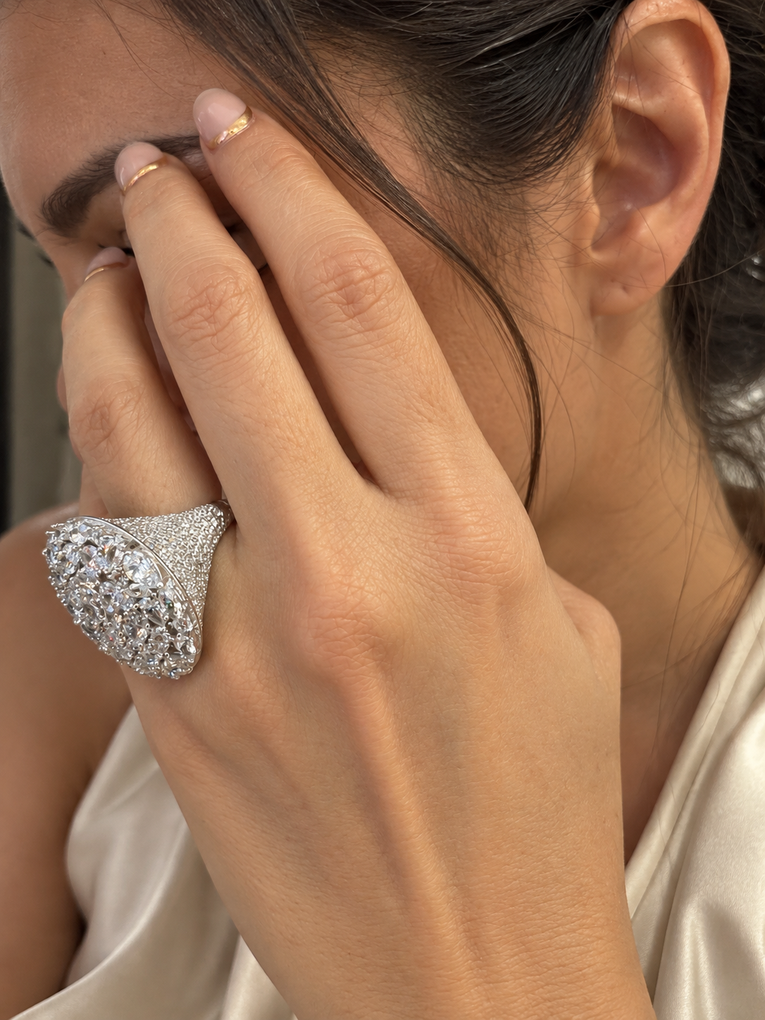 Anillo Olimpo Blanco