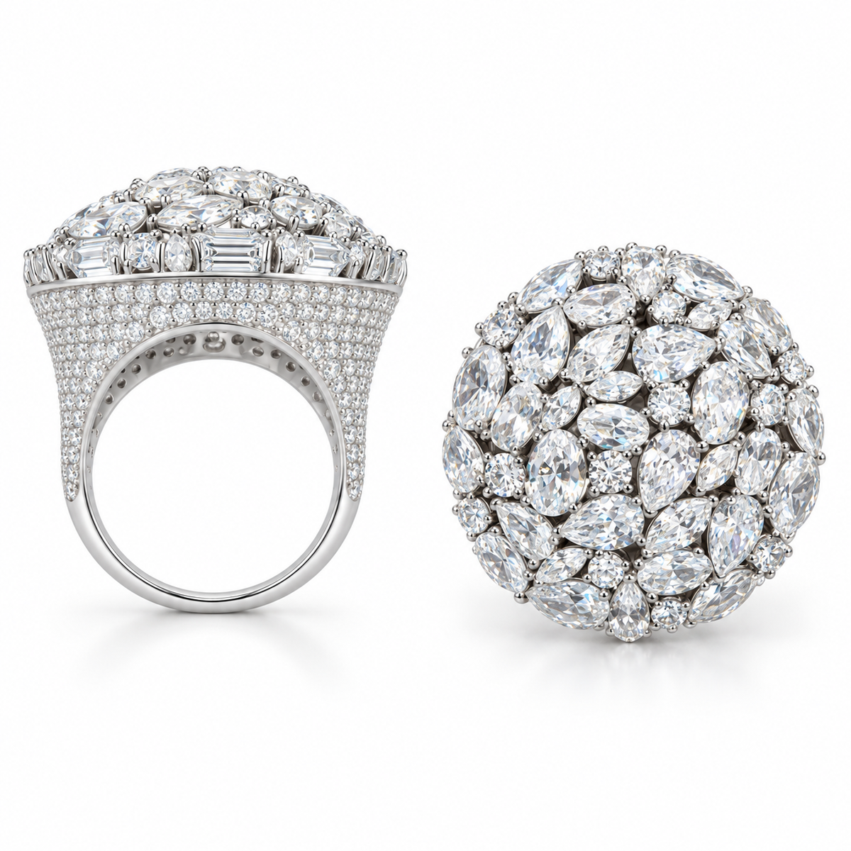 Anillo Olimpo Blanco