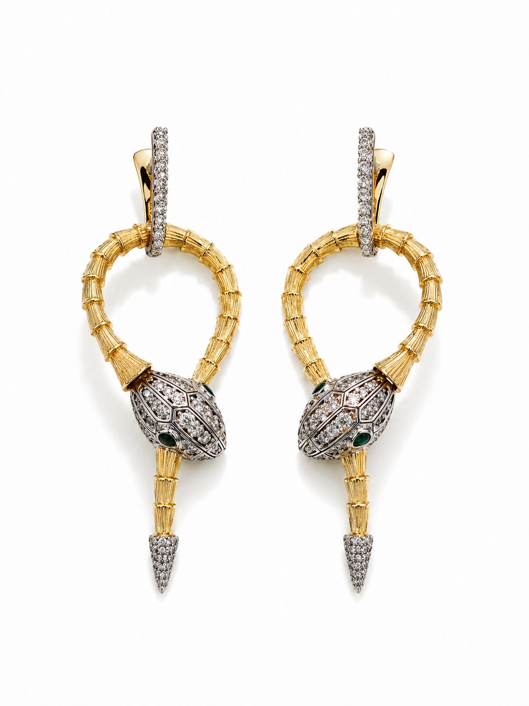 Aretes Serpiente Sahara