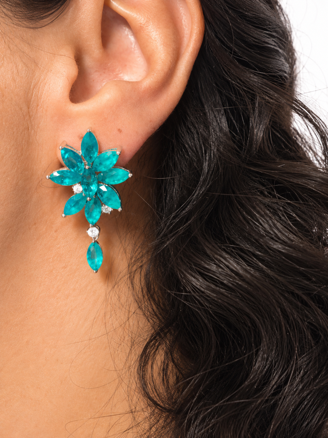 Aretes Flor de paraíso