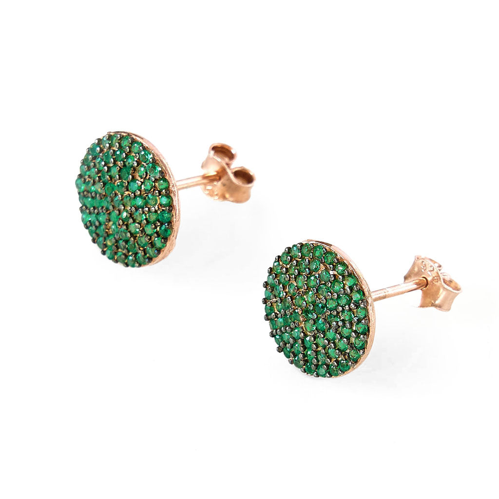 Broquel Botón Esmeralda