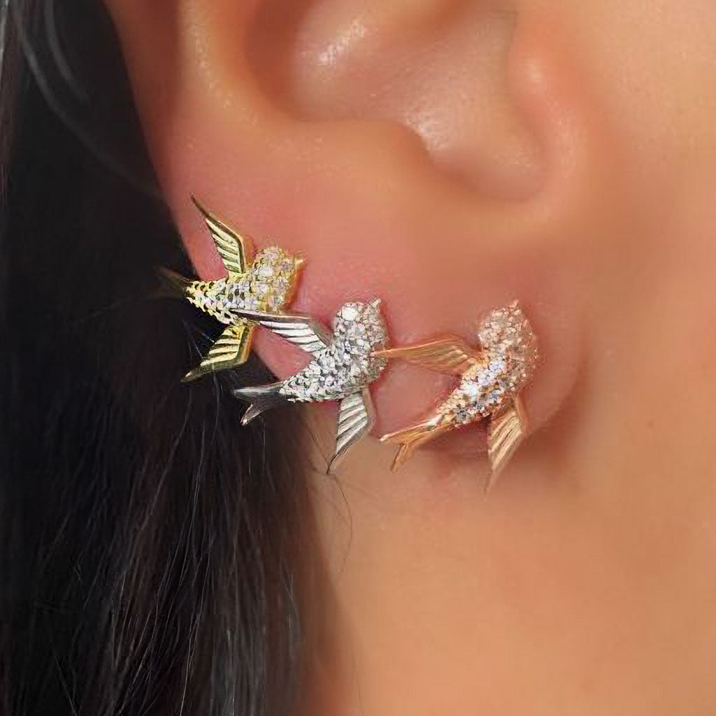 Broquel Golondrina plata