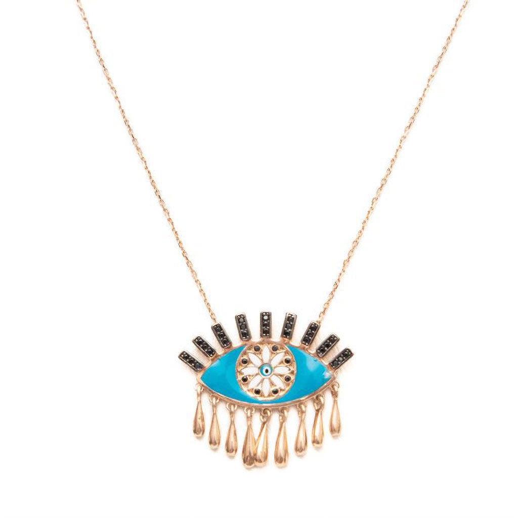 Collar Ojo de la Vida oro amarillo