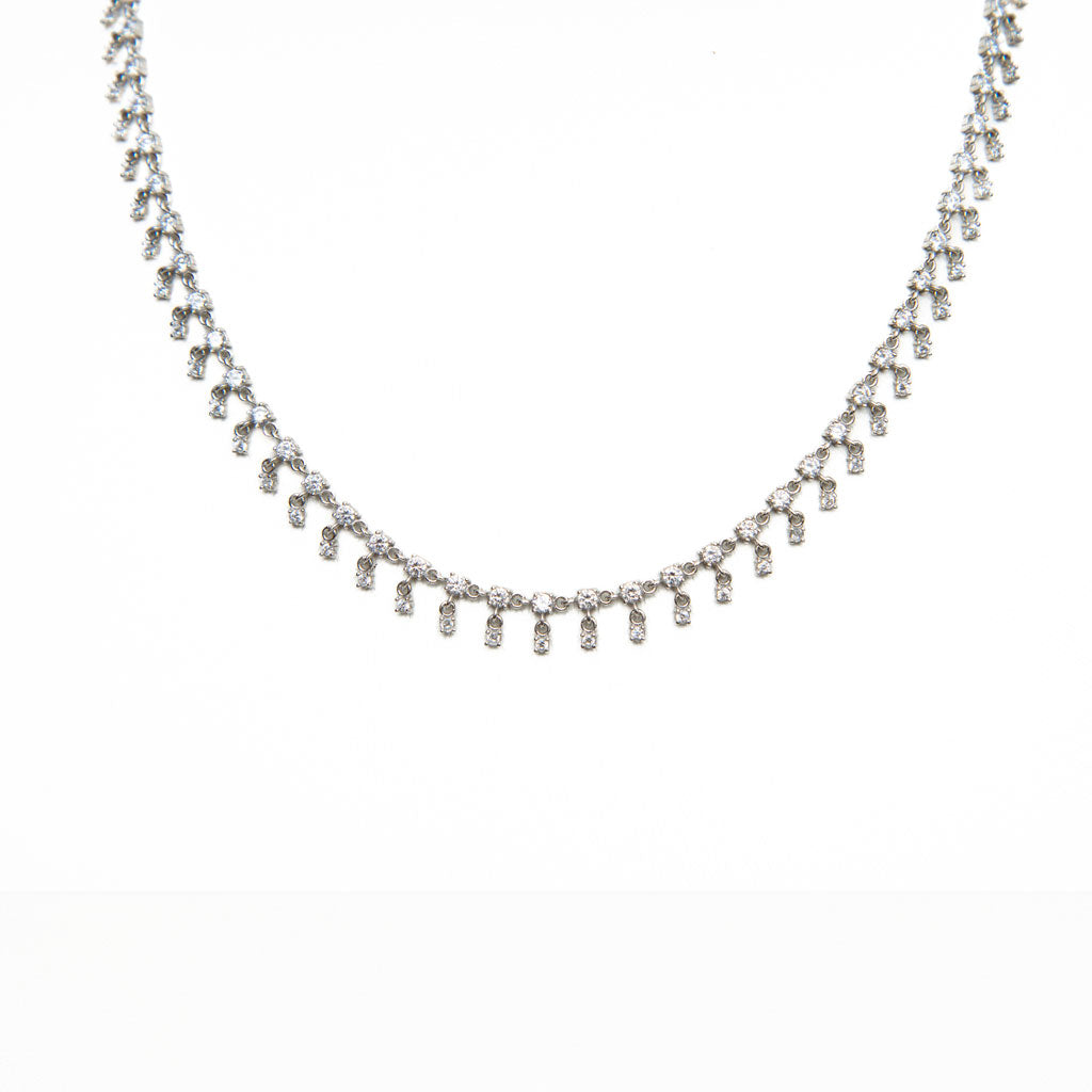 Gargantilla Eternity oro amarillo