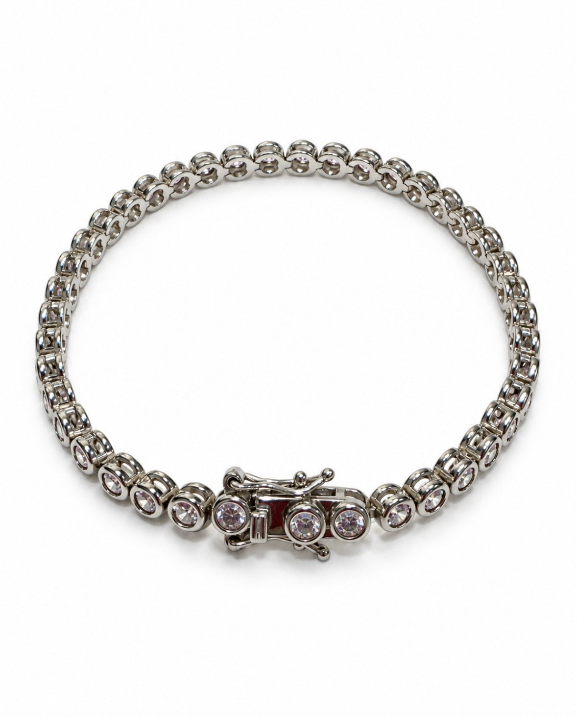 Brazalete Tennis Bezel