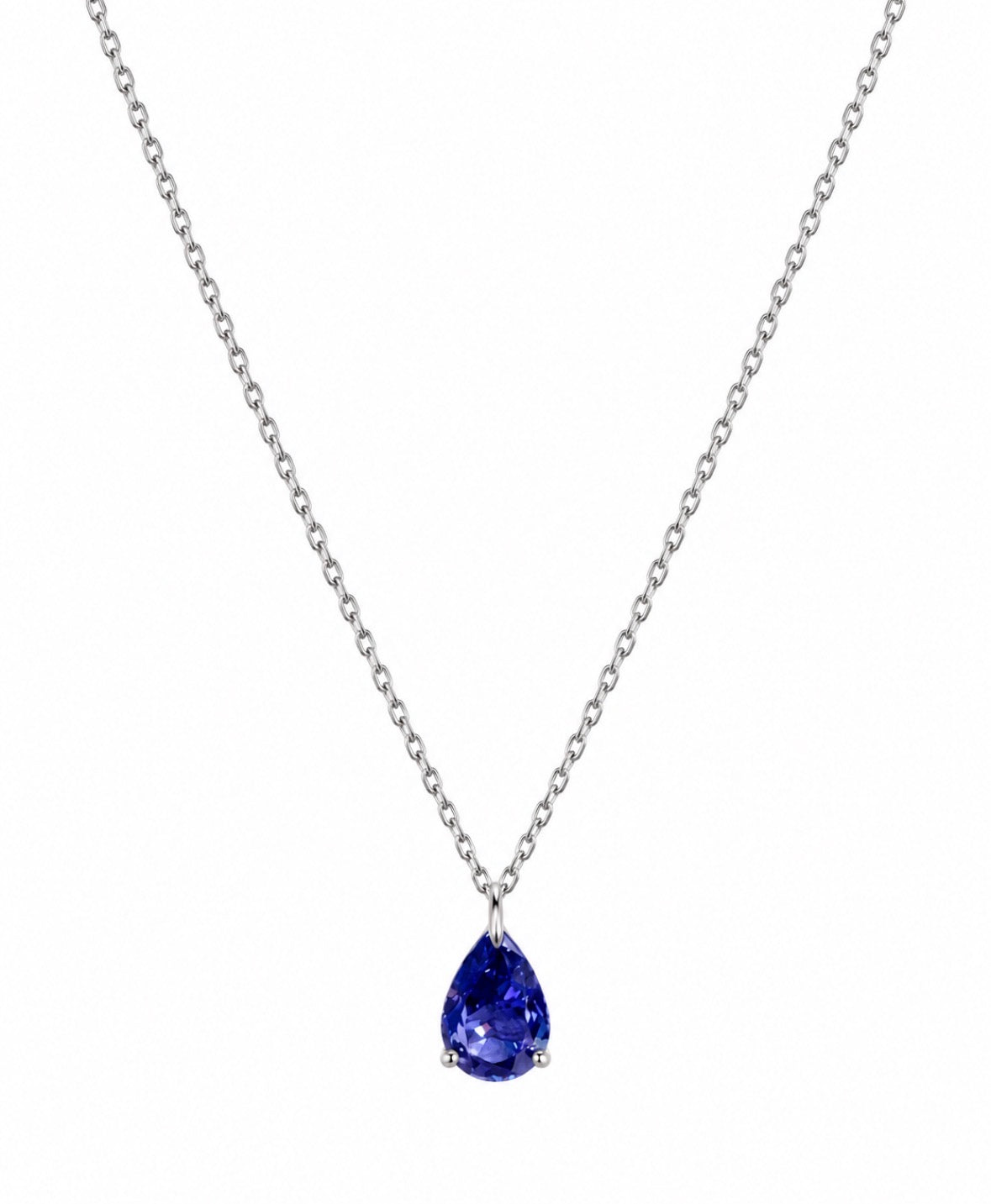 Collar Pera violeta