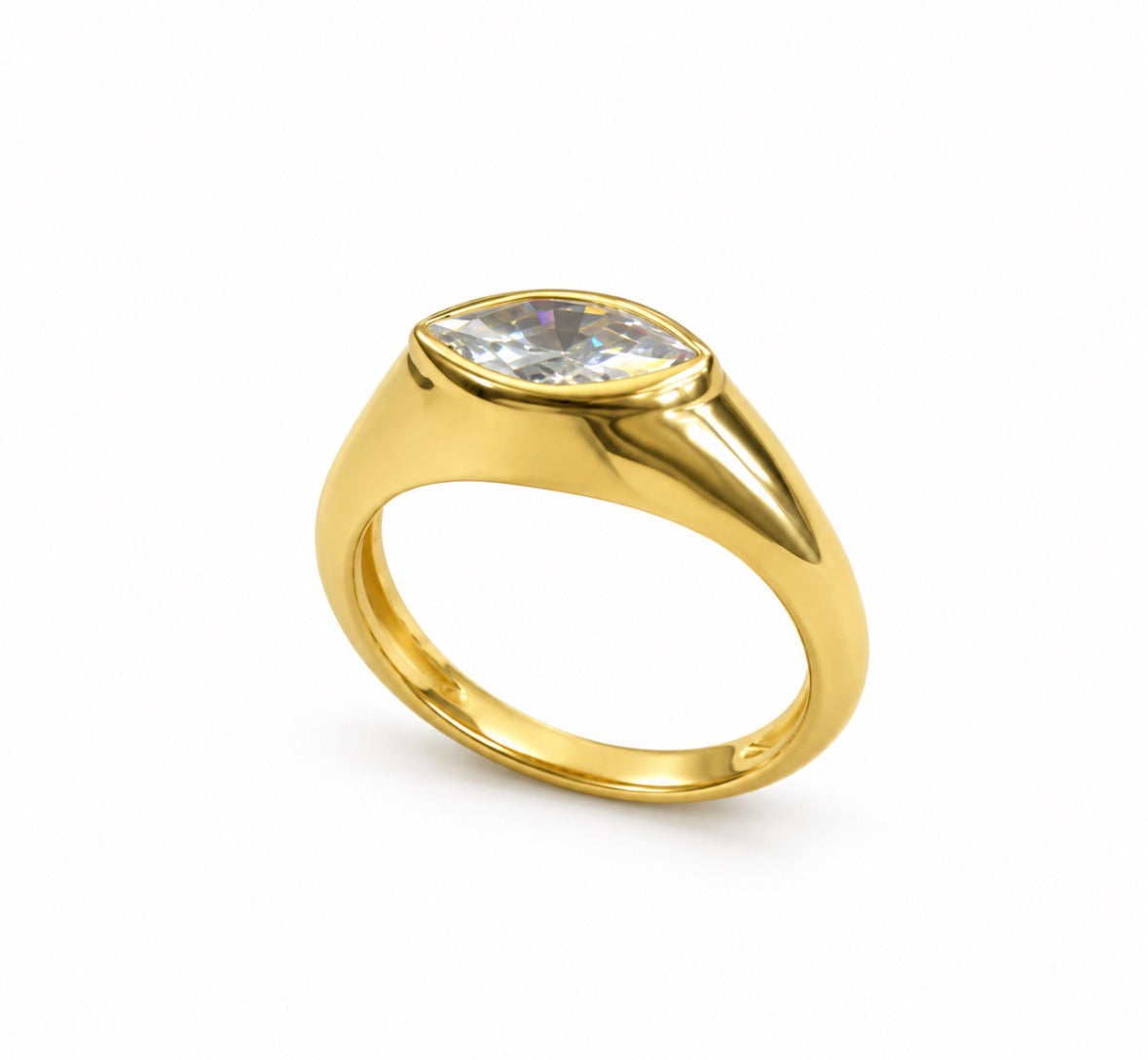 Anillo Marrakech Moissanita
