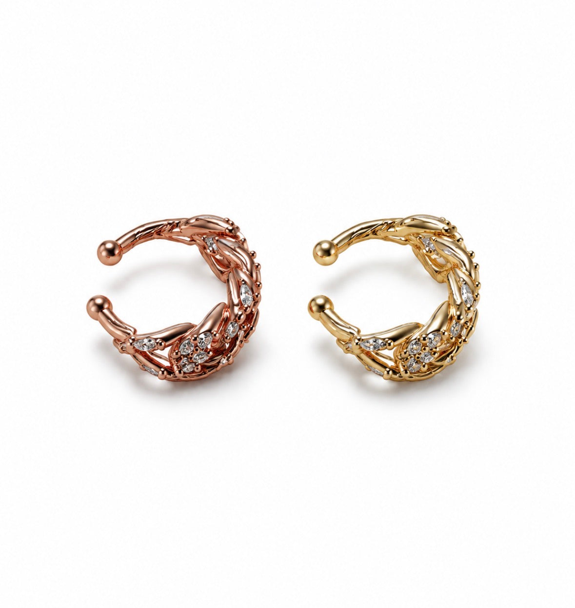 Earcuff Entrelazado