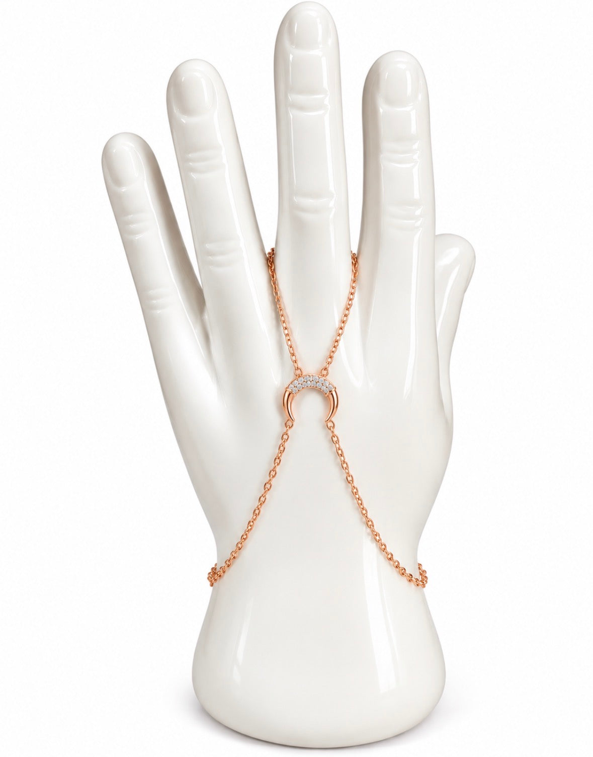 Pulsera De Mano Media Luna