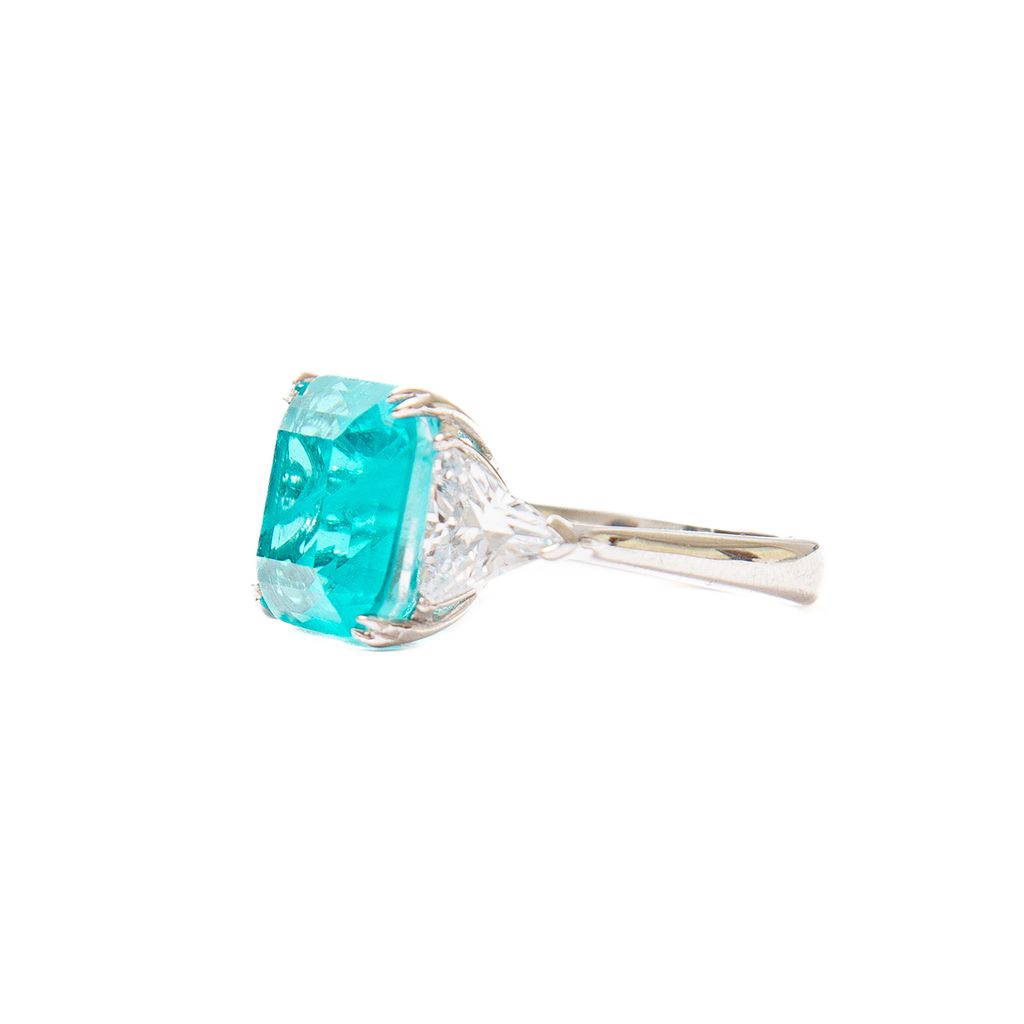Anillo Paraiba Aqua Radiante