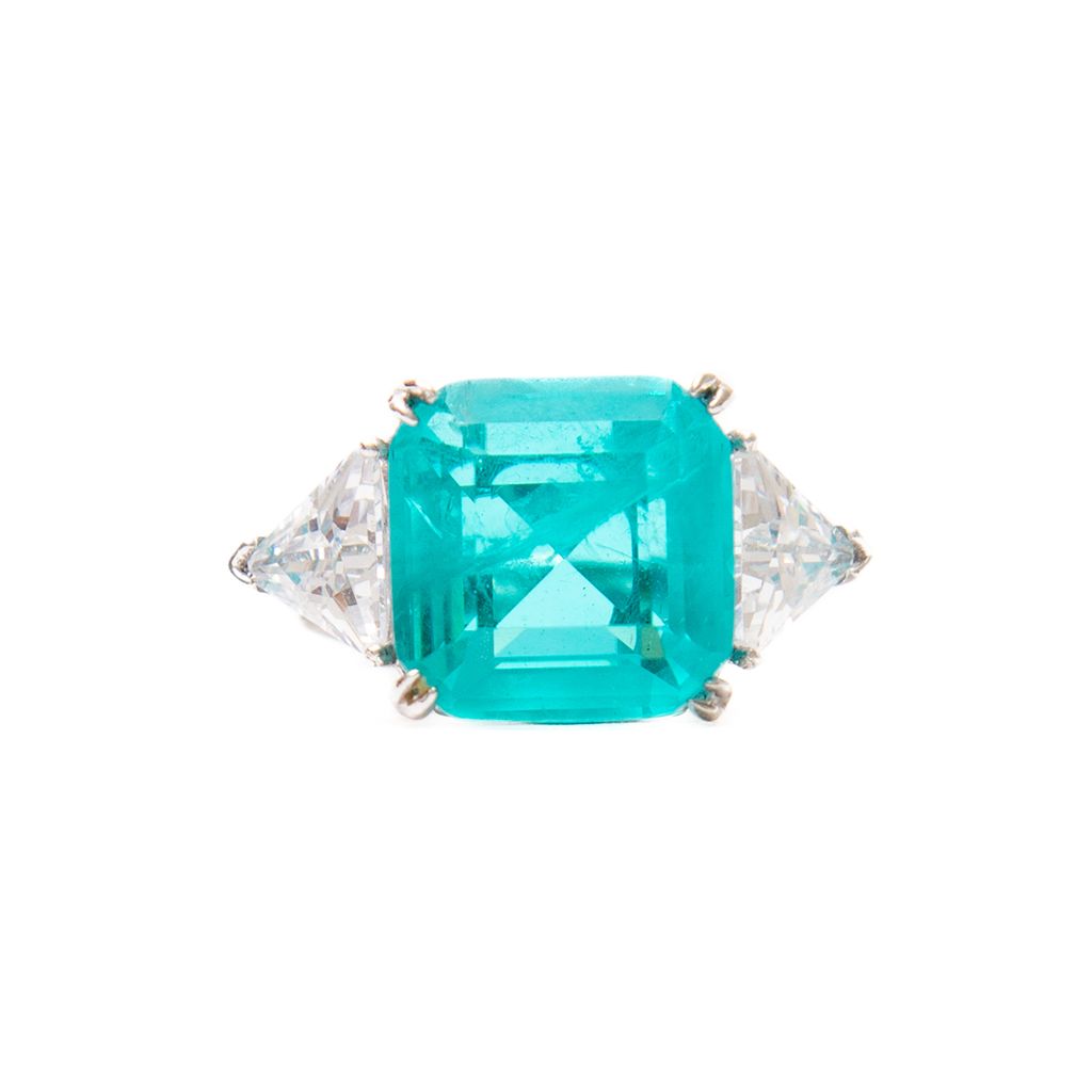 Anillo Paraiba Aqua Radiante