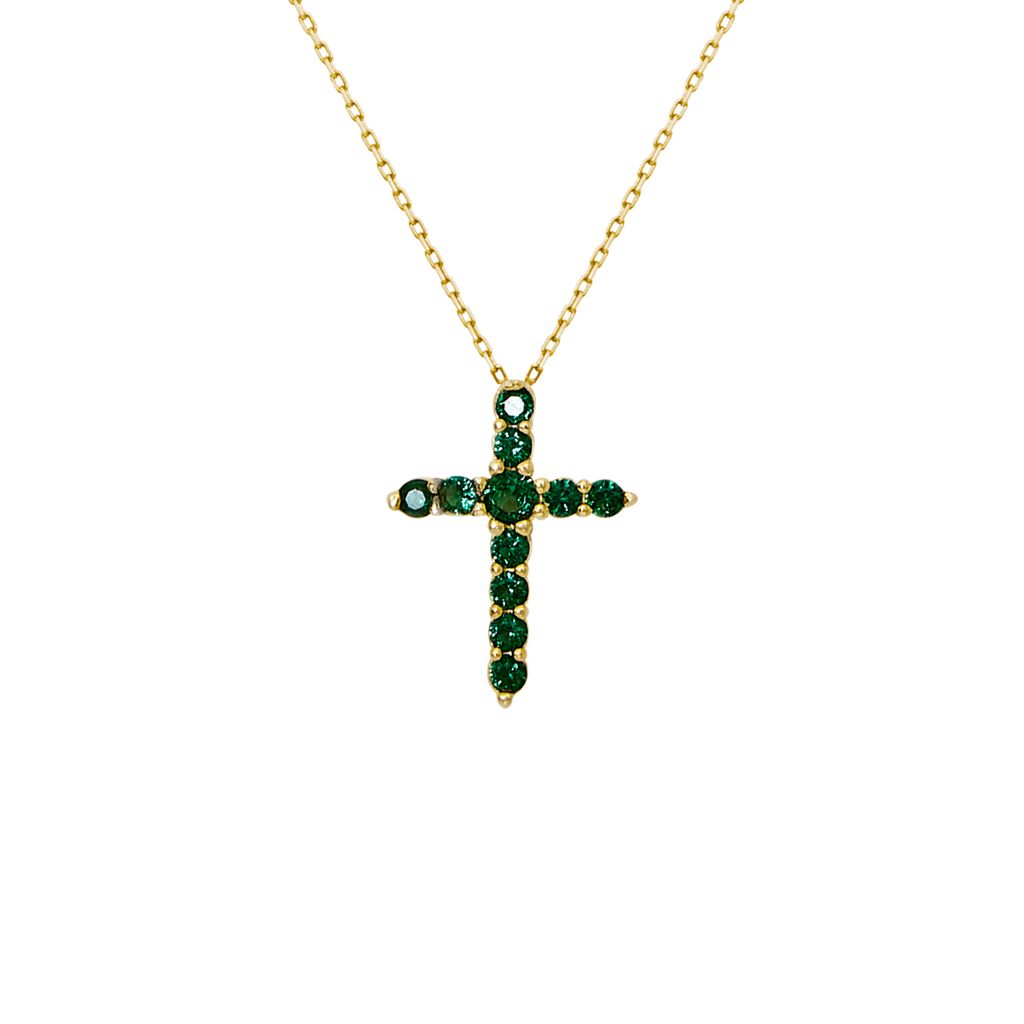 Collar Cruz Esmeralda