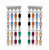 Aretes Cascada arcoiris