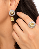 Aretes Crisantemo