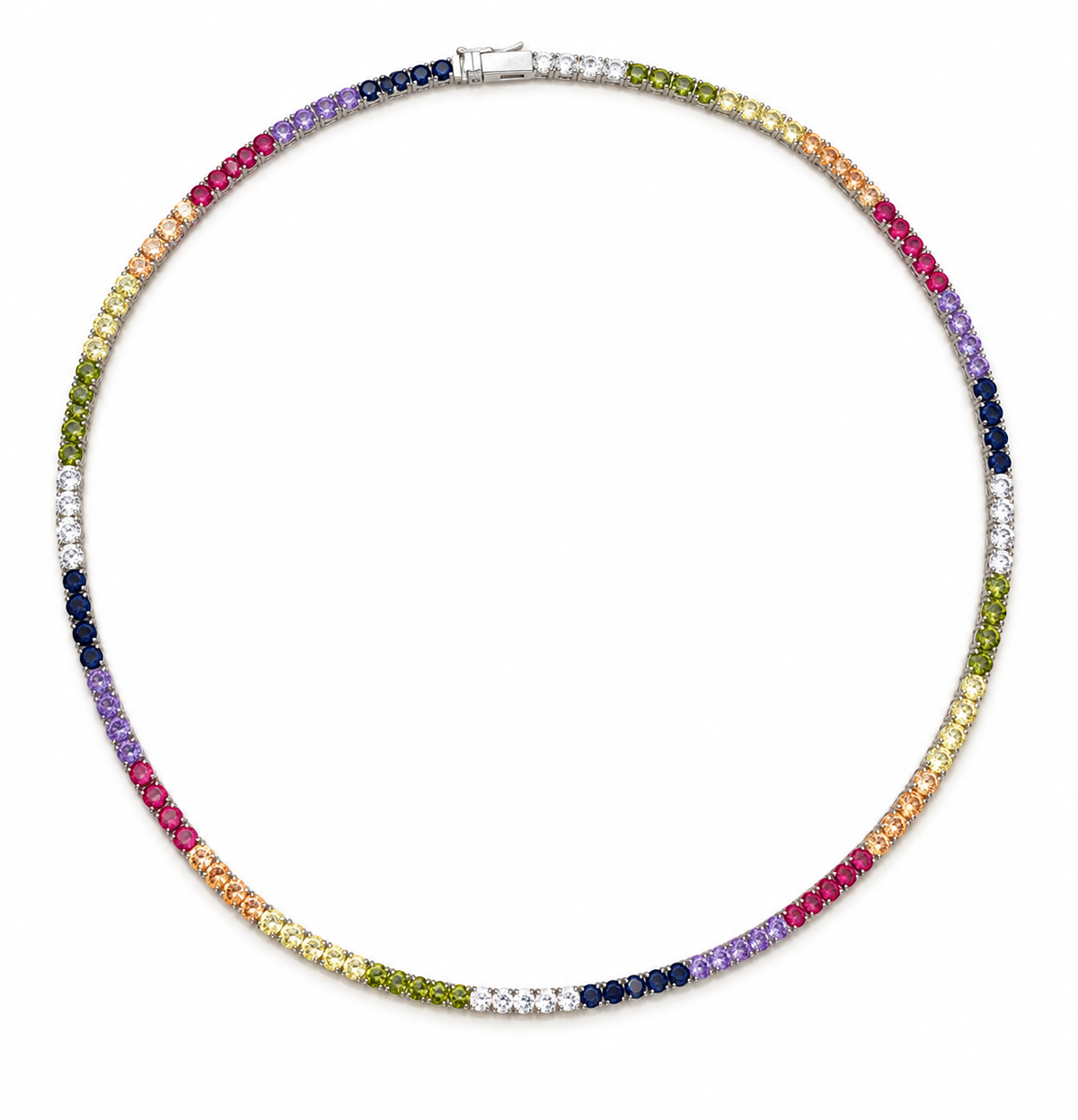 Gargantilla Tennis De Colores