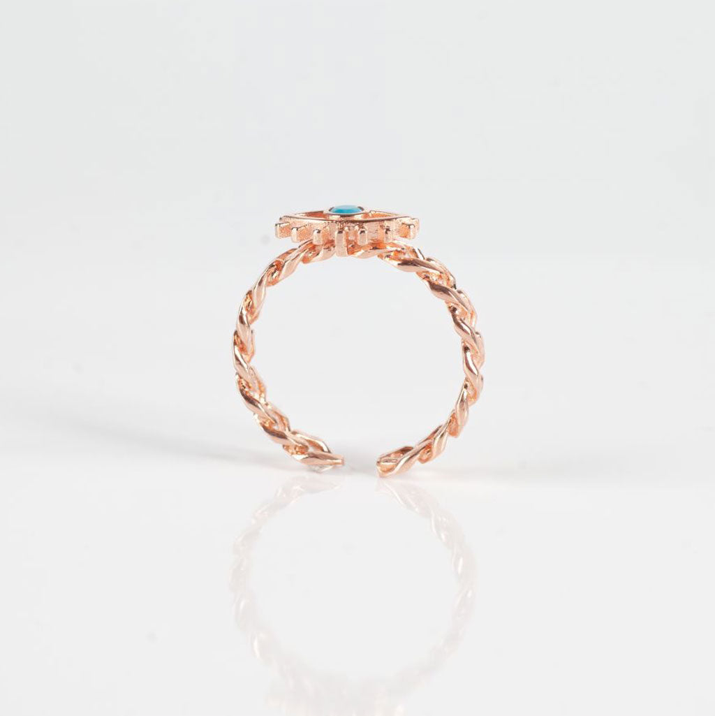 Anillo eslabón ojo
