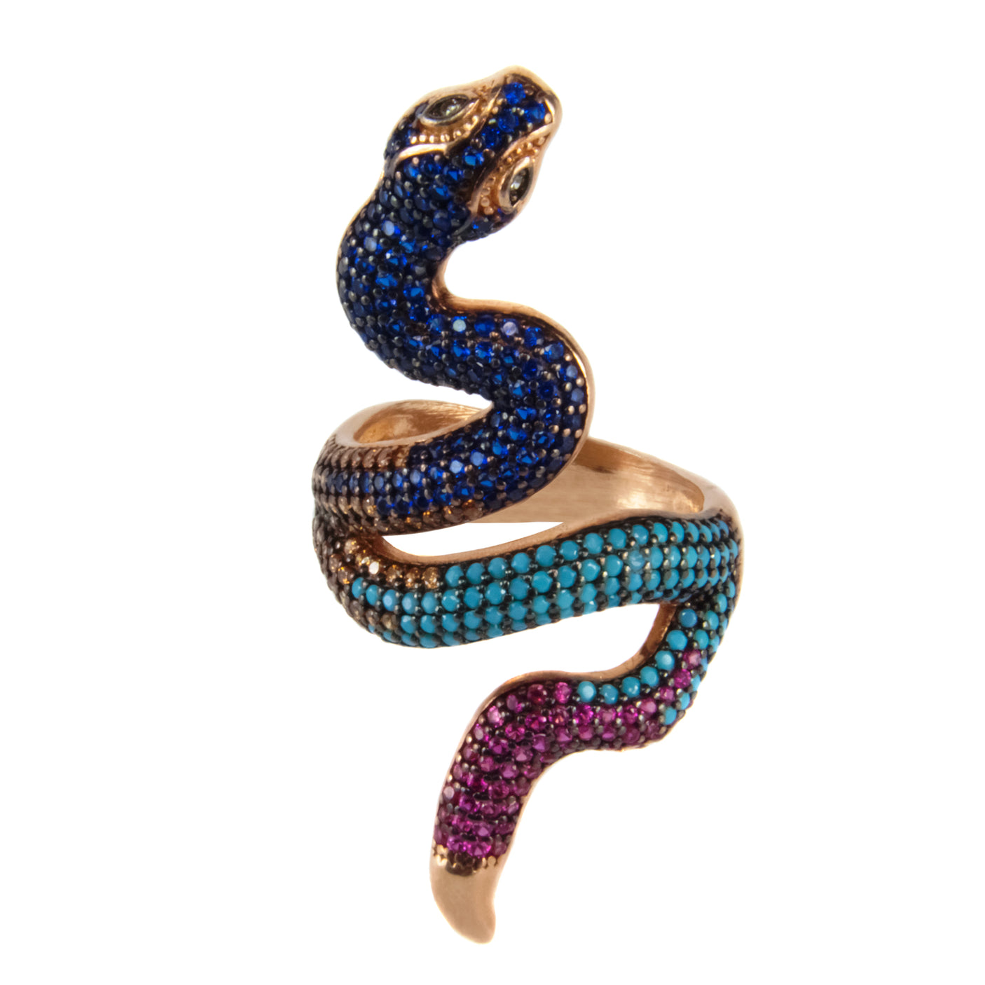 Anillo Amazona turquesa