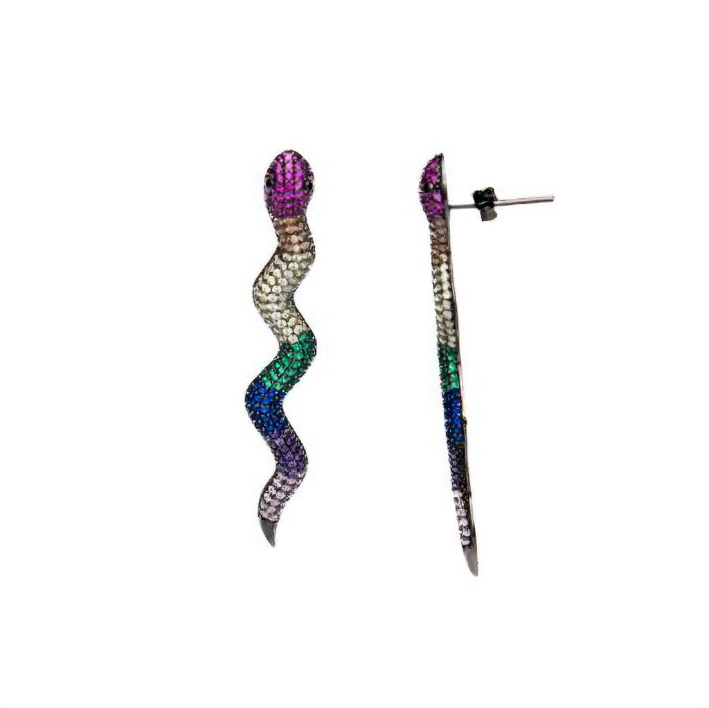 Aretes Serpentina Largo