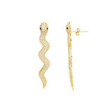 Aretes Serpentina Largo