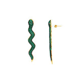 Aretes Serpentina Largo