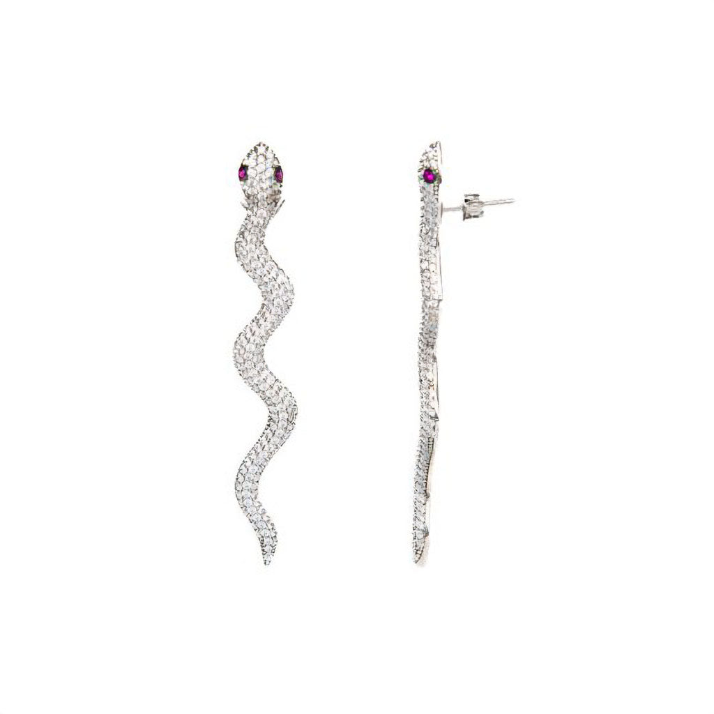 Aretes Serpentina Largo