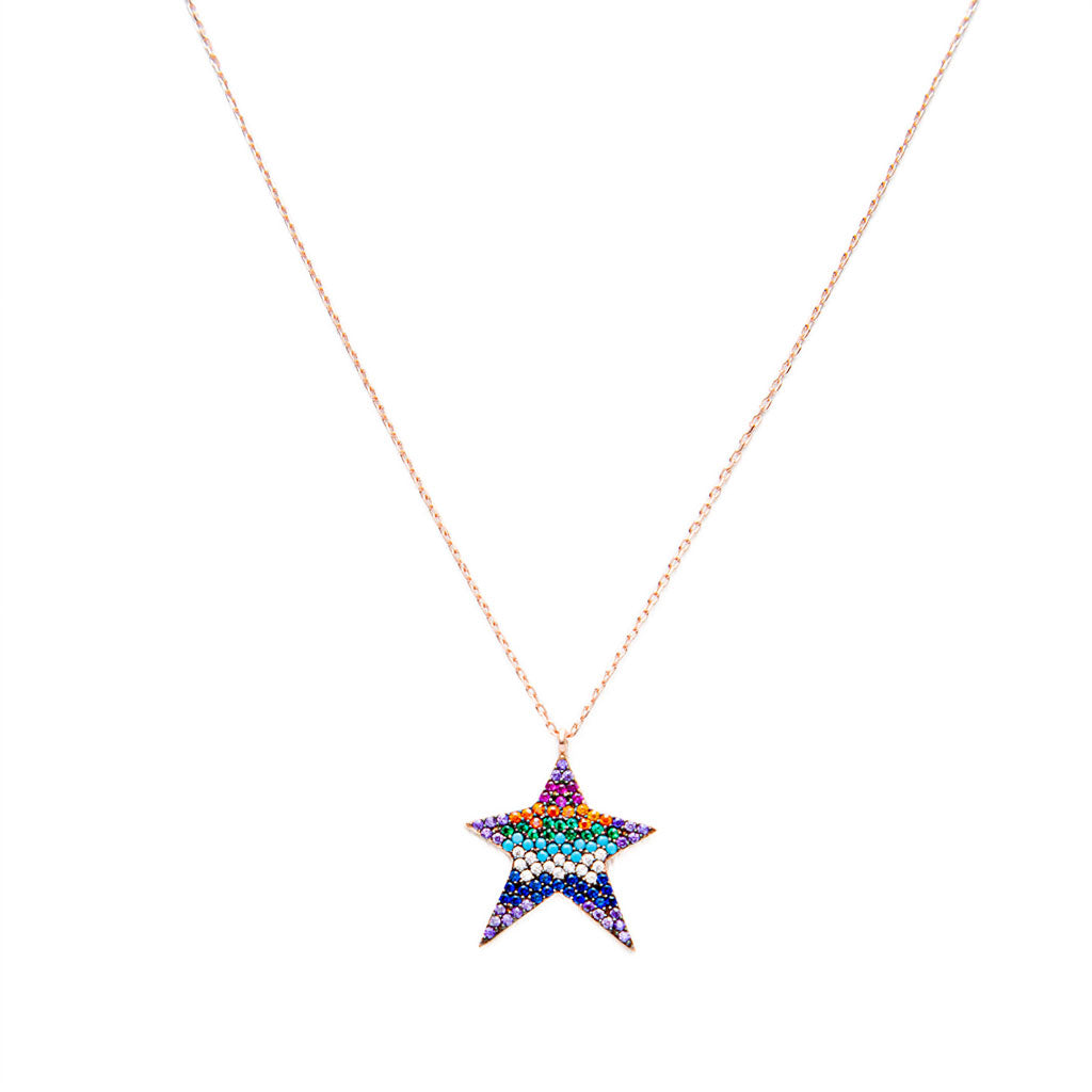 Collar Estrella Unicornio 