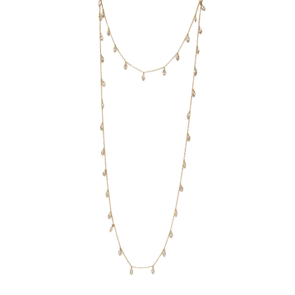 Collar Lagrimas de Granate