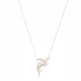 Collar Ave Fenix Plata