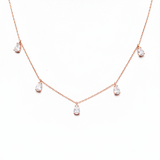 Collar Gotas de Lluvia