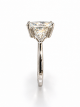 Anillo Ovalo moissanita