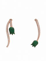 Aretes tulipan
