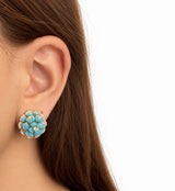 Aretes Flor Turquia