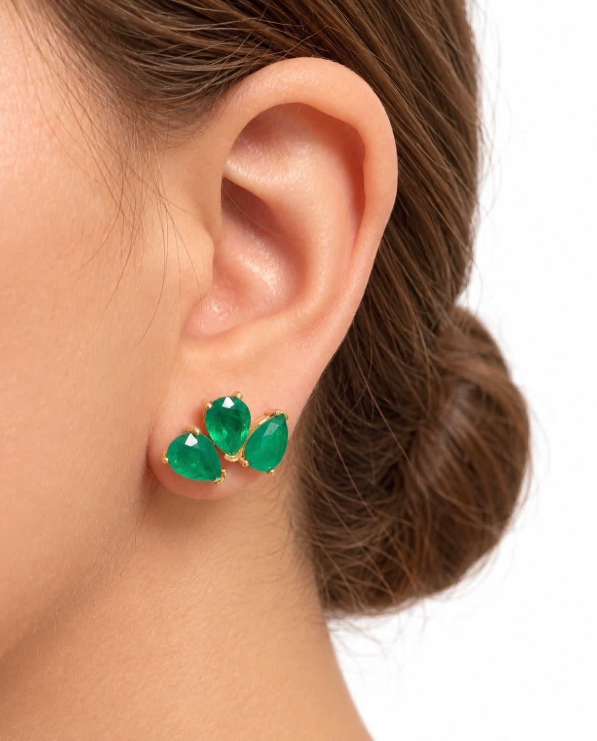 Aretes Abanico Paraiba