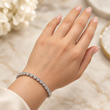 Brazalete Tennis Bezel 4mm