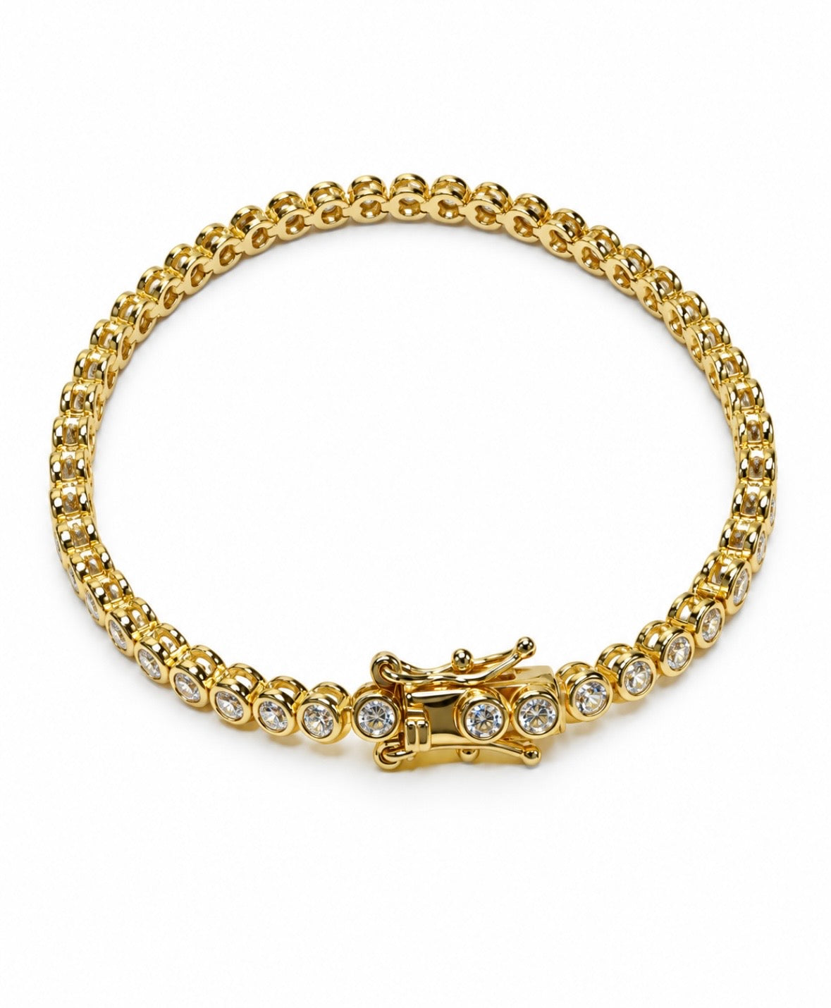 Brazalete Tennis Bezel
