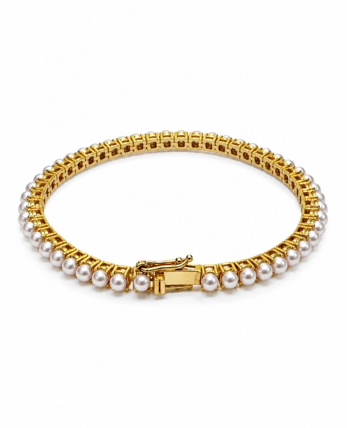 Brazaletes Tennis de Perlas