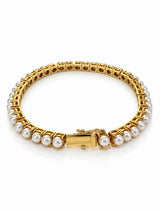 Brazaletes Tennis de Perlas