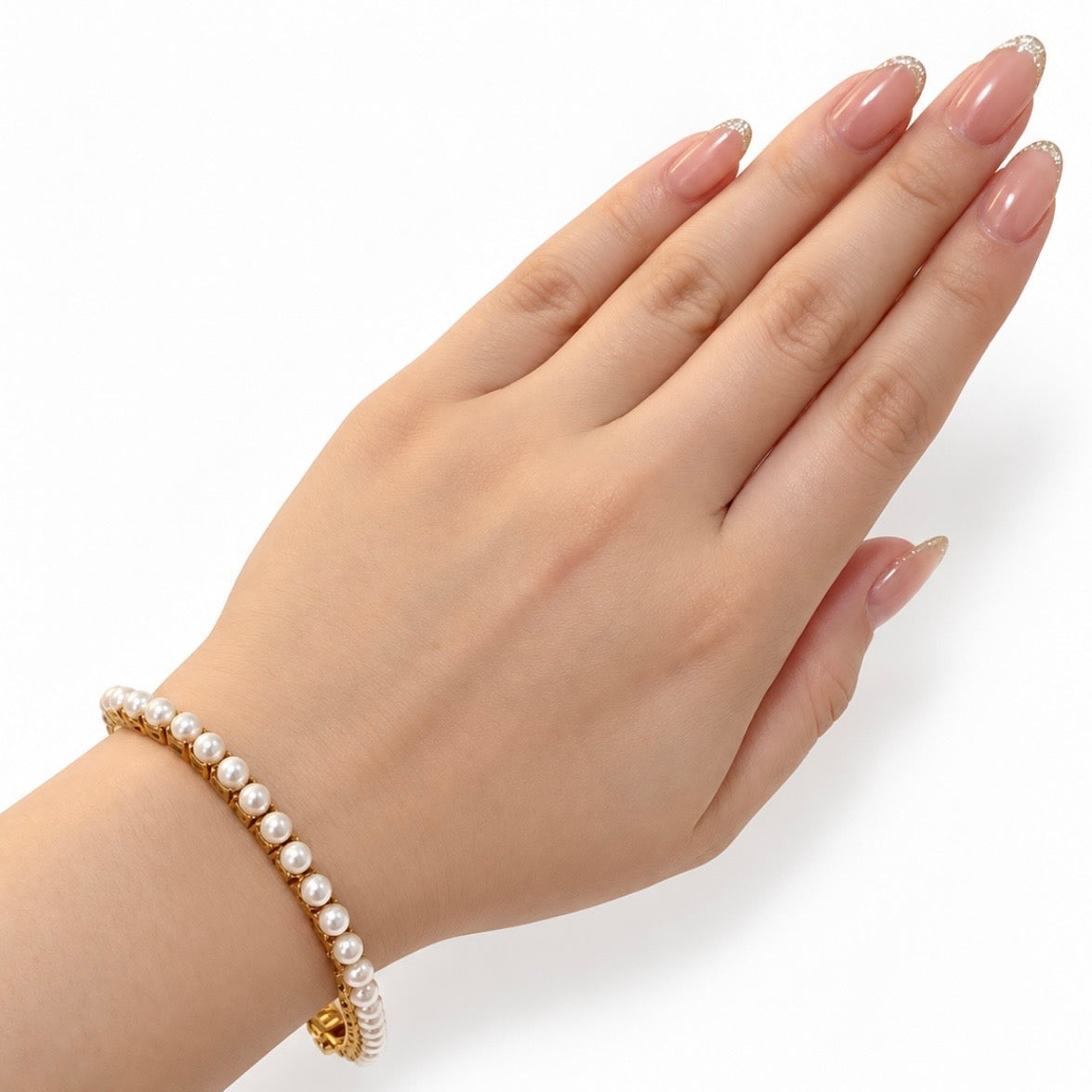 Brazaletes Tennis de Perlas