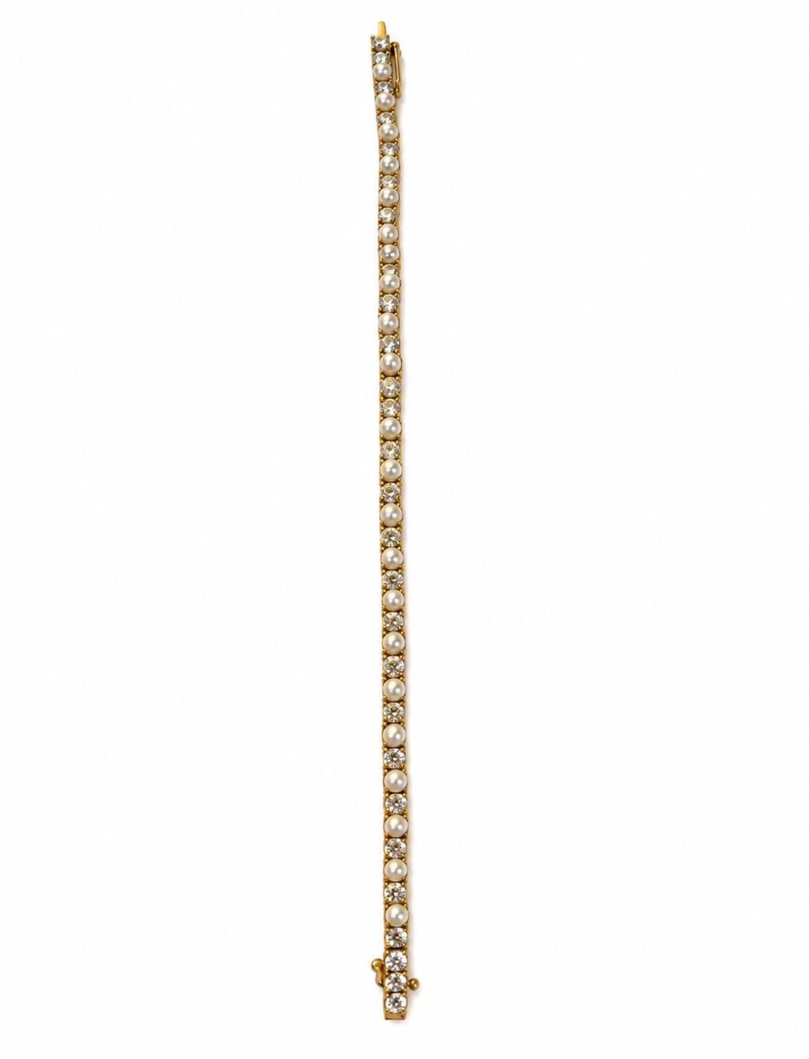Brazalete Tennis mix de perlas