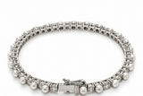 Brazalete Tennis mix de perlas