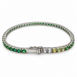 Brazalete Tennis  3 mm broche clásico