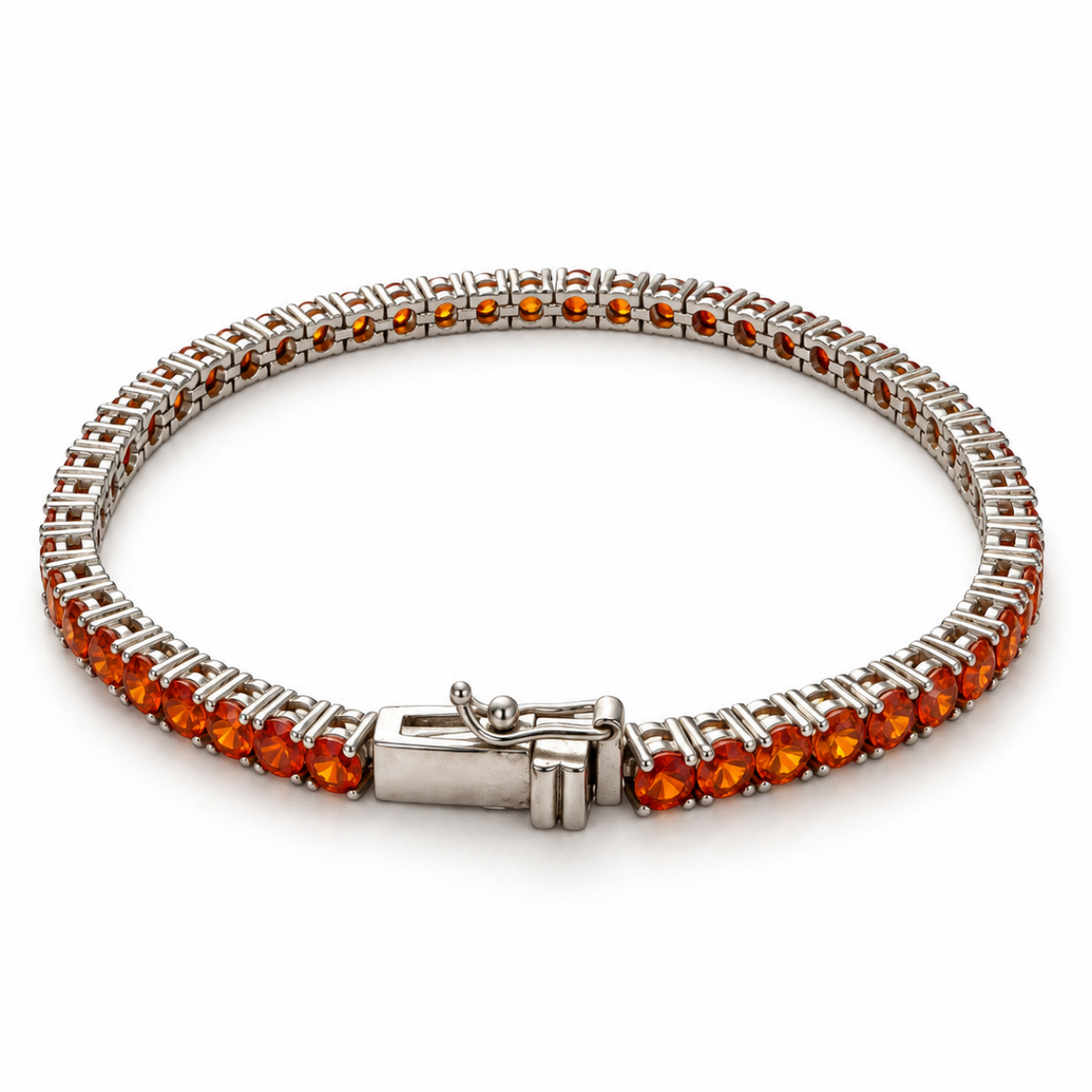 Brazalete Tennis  3 mm broche clásico