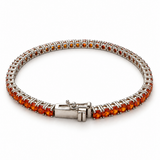 Brazalete Tennis  3 mm broche clásico