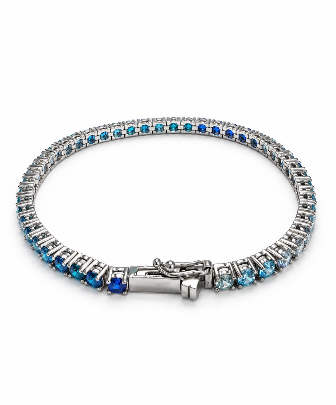 Brazalete Tennis  3 mm broche clásico