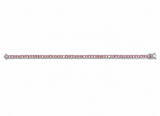 Brazalete Tennis  3 mm broche engarzado