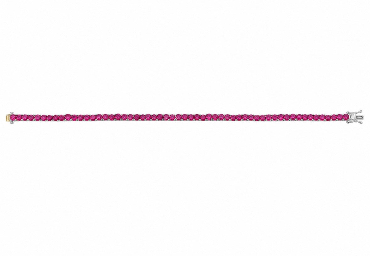 Brazalete Tennis  3 mm broche engarzado