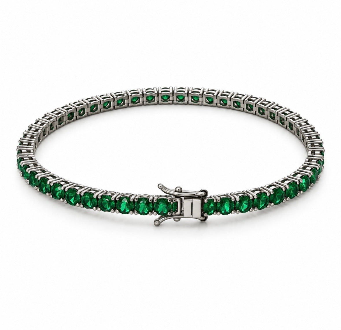 Brazalete Tennis  3 mm broche clásico