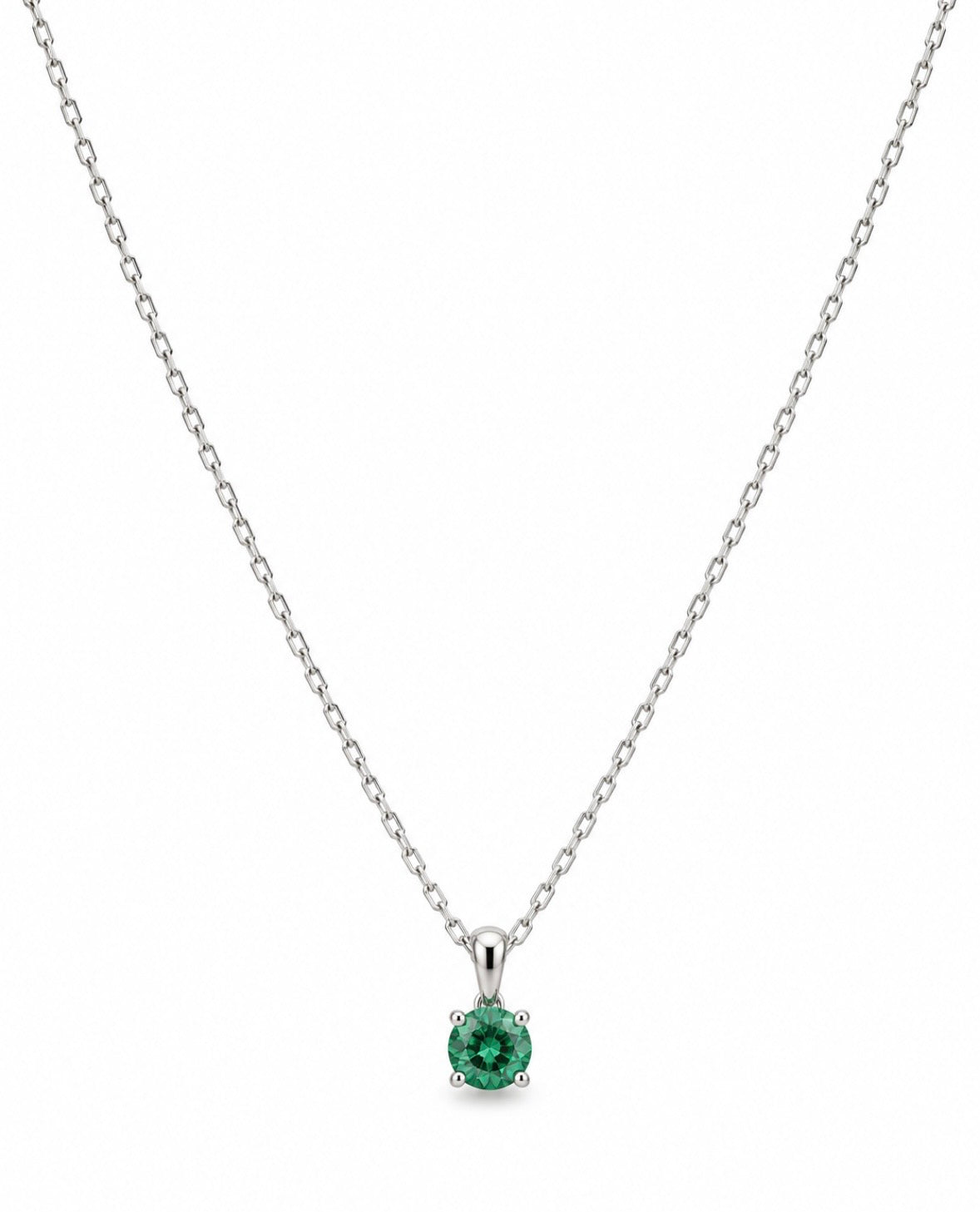 Collar Moissanita verde