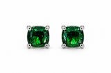 Aretes Moissanita verde