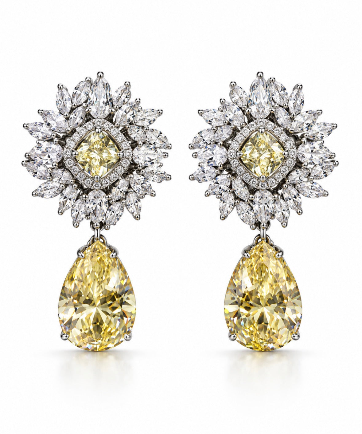 Aretes Crisantemo
